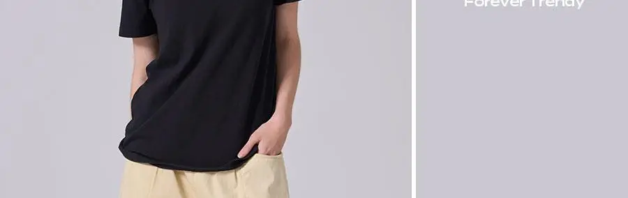 [3-5PACK] 포에버21 남여 무지 반팔 티셔츠/팬티/드로즈 모음 상세페이지 7
